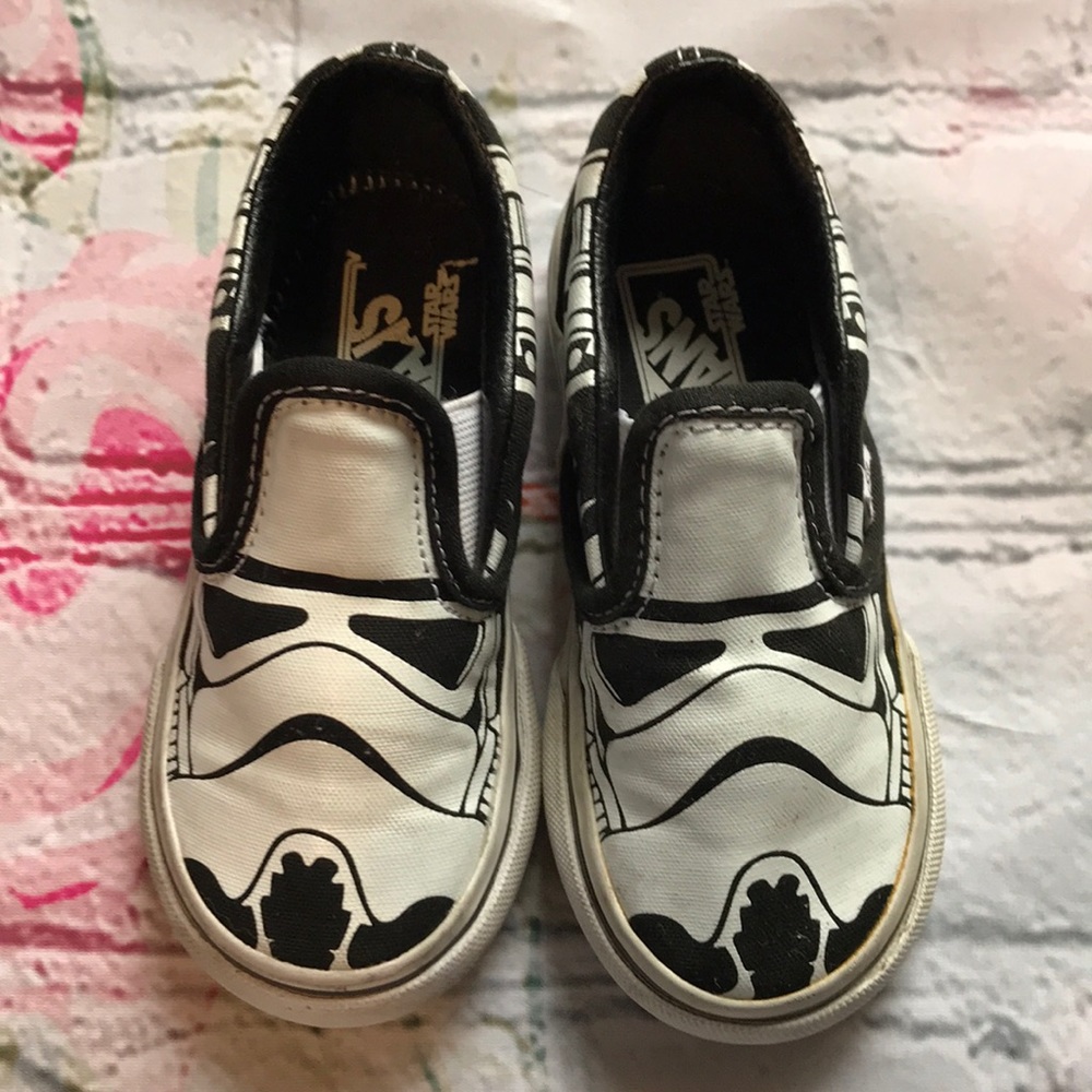 Toddler Star Wars stormtrooper Vans